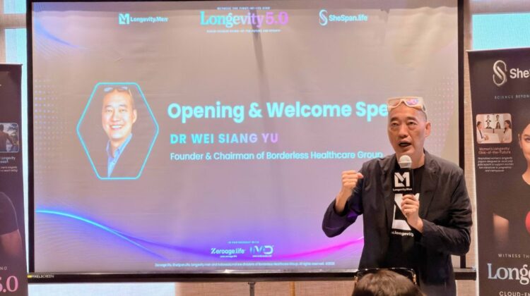 Dr. Wei Siang Yu kenalkan konsep Longevity di Indonesia lewat Longevity Food seperti nasi Padang sehat dan jamu herbal kaya peptida.
