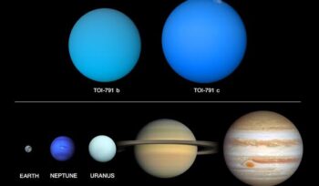 Astronom Oxford temukan dua eksoplanet seukuran Jupiter dengan kepadatan lebih rendah dari permen kapas, dijuluki "super-puff" dan sangat jarang ditemukan.